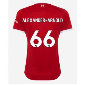 Liverpool Alexander-Arnold #66 Domaci Dres za Ženska 2023-24 Kratak Rukavima